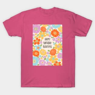 Happy Bday Beauty T-Shirt